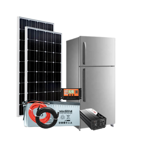 Solar Energy System Plus Fridge For Lights