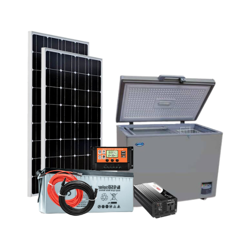 Solar Energy System Plus Freezer For Lights