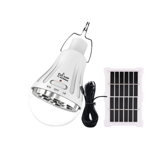 Solar rechargeable light